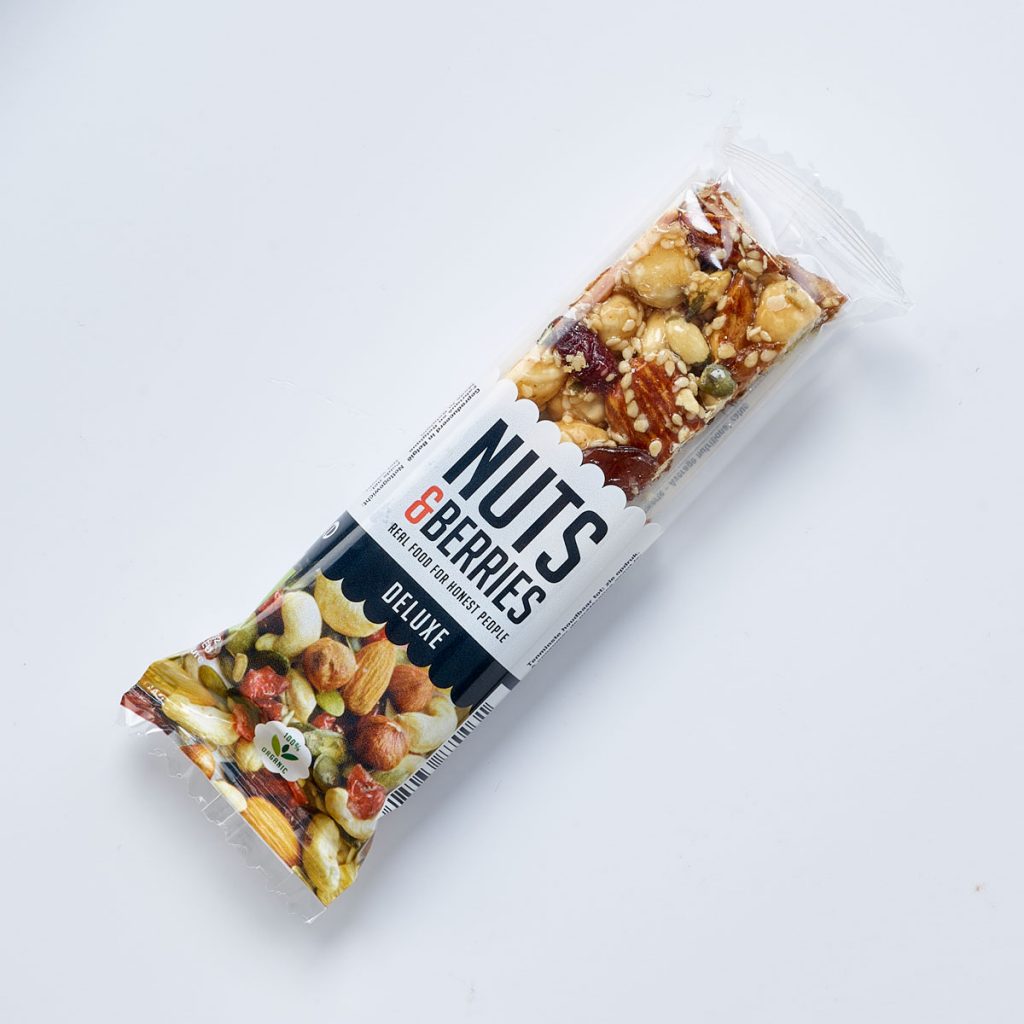 Nuts & berries Energy bar deluxe bio 40g